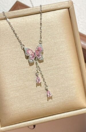 925 Sterling Silver Butterfly Necklace