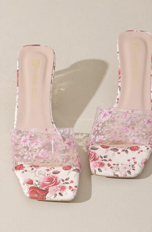 Open Toe Block Heels Sandals