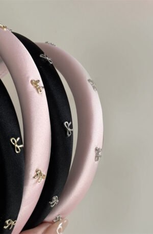 Alloy Bow Trim Headband