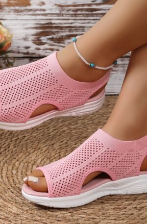 Breathable Mesh Open Toe Sandals