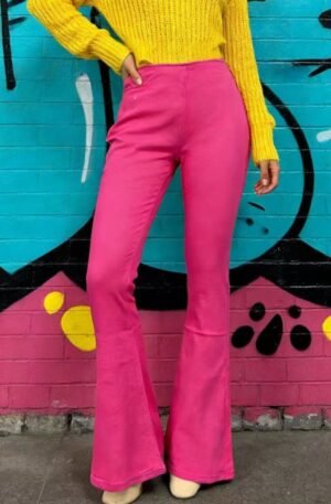 High-Waisted Flare Jeans