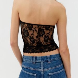 Lace Strapless Tube Top - Image 6