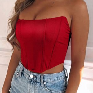Wire Tube Cropped Top - Image 11