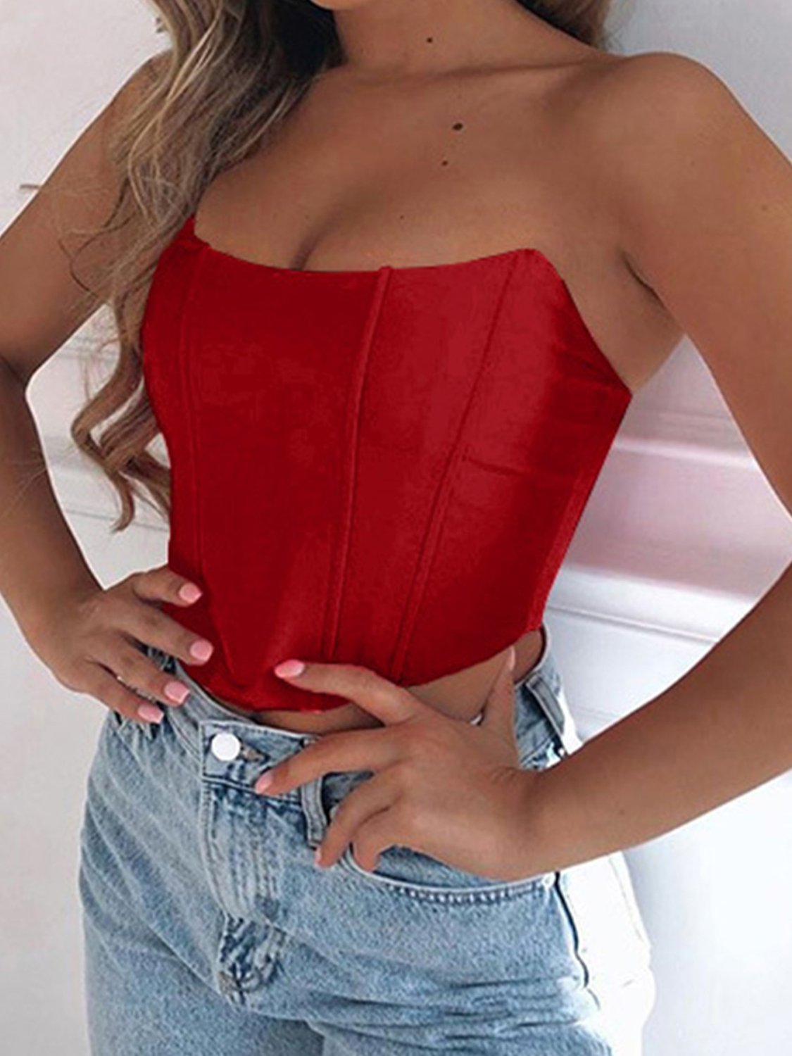 Wire Tube Cropped Top - Image 12