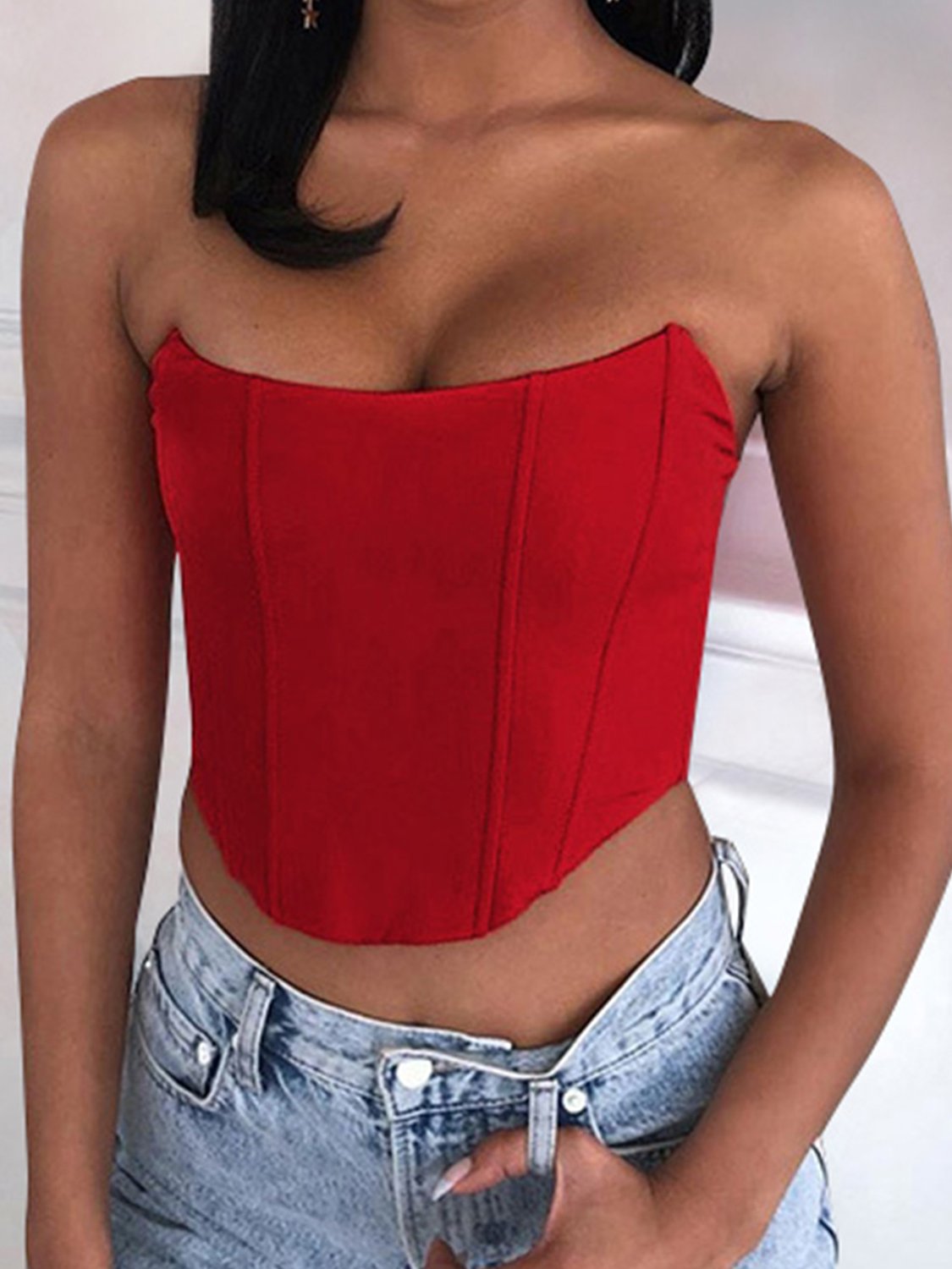 Wire Tube Cropped Top - Image 13