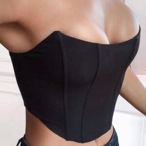 Wire Tube Cropped Top - Image 3