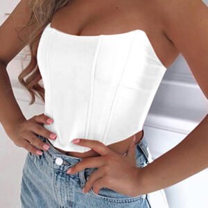 Wire Tube Cropped Top - Image 5