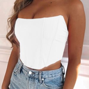 Wire Tube Cropped Top - Image 6