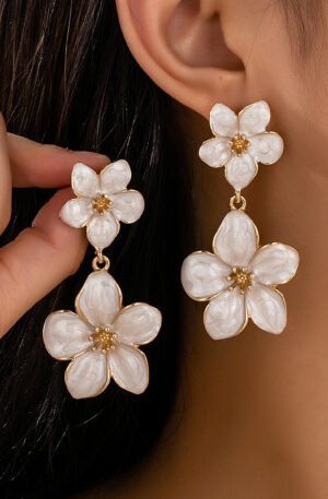Flower Dangle Earrings