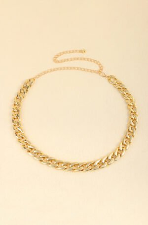 Adjustable Curb Chain Belt