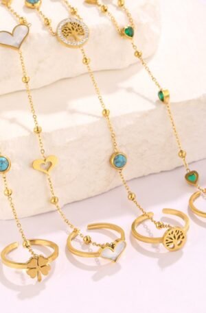 18K Gold-Plated Chain Bracelet