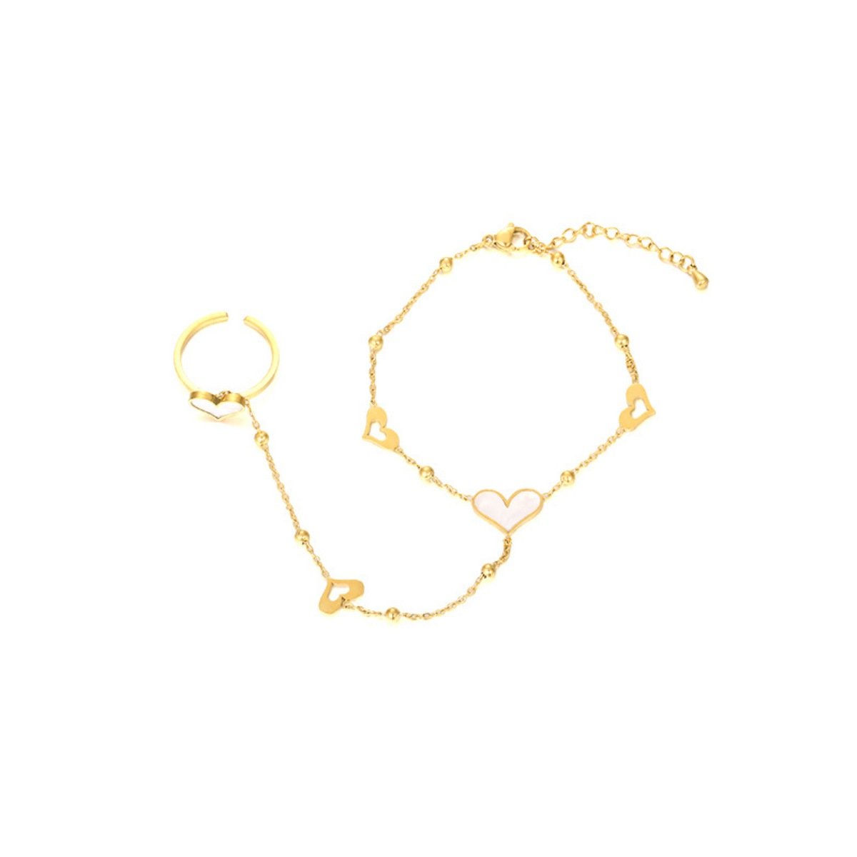 18K Gold-Plated Chain Bracelet - Image 4