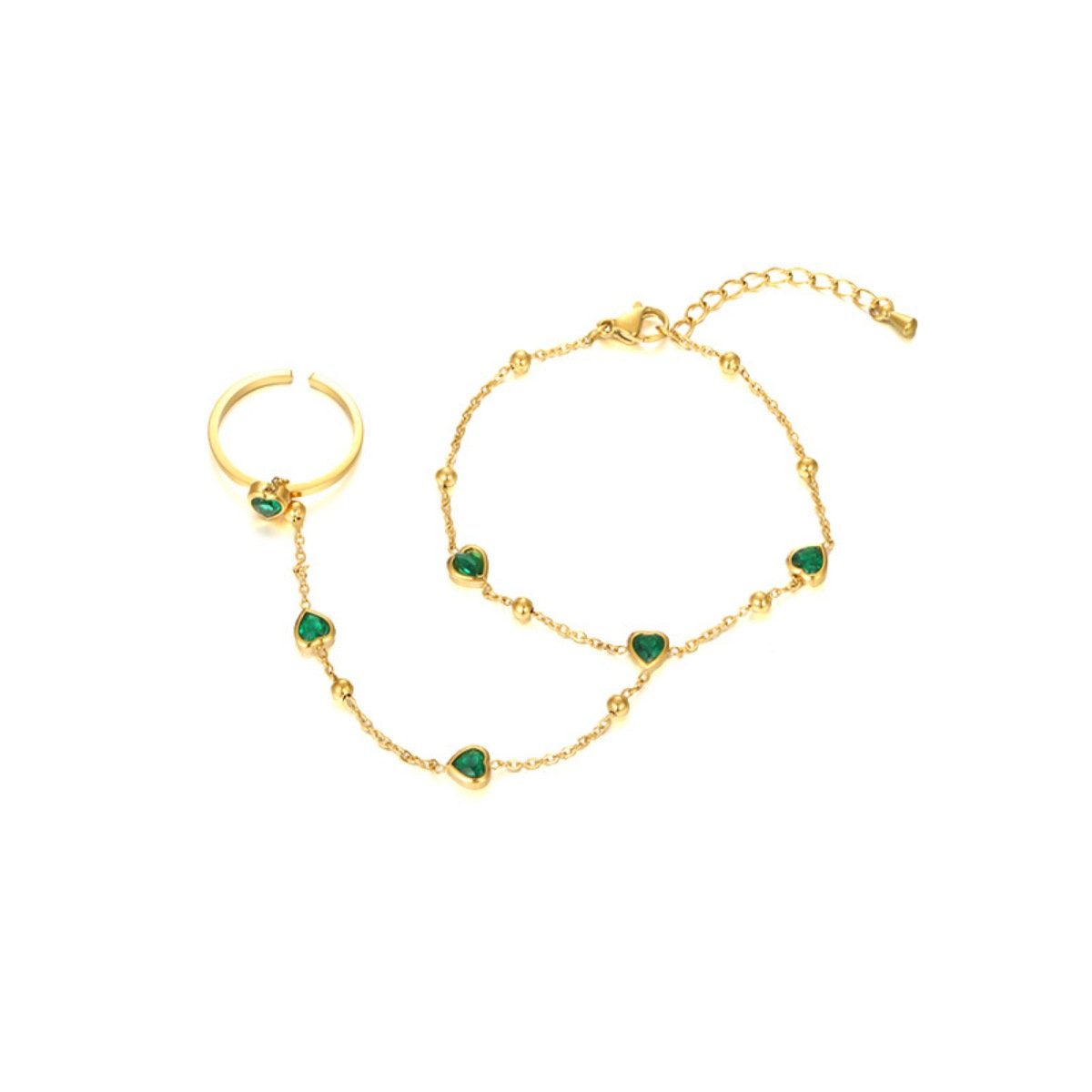 18K Gold-Plated Chain Bracelet - Image 6