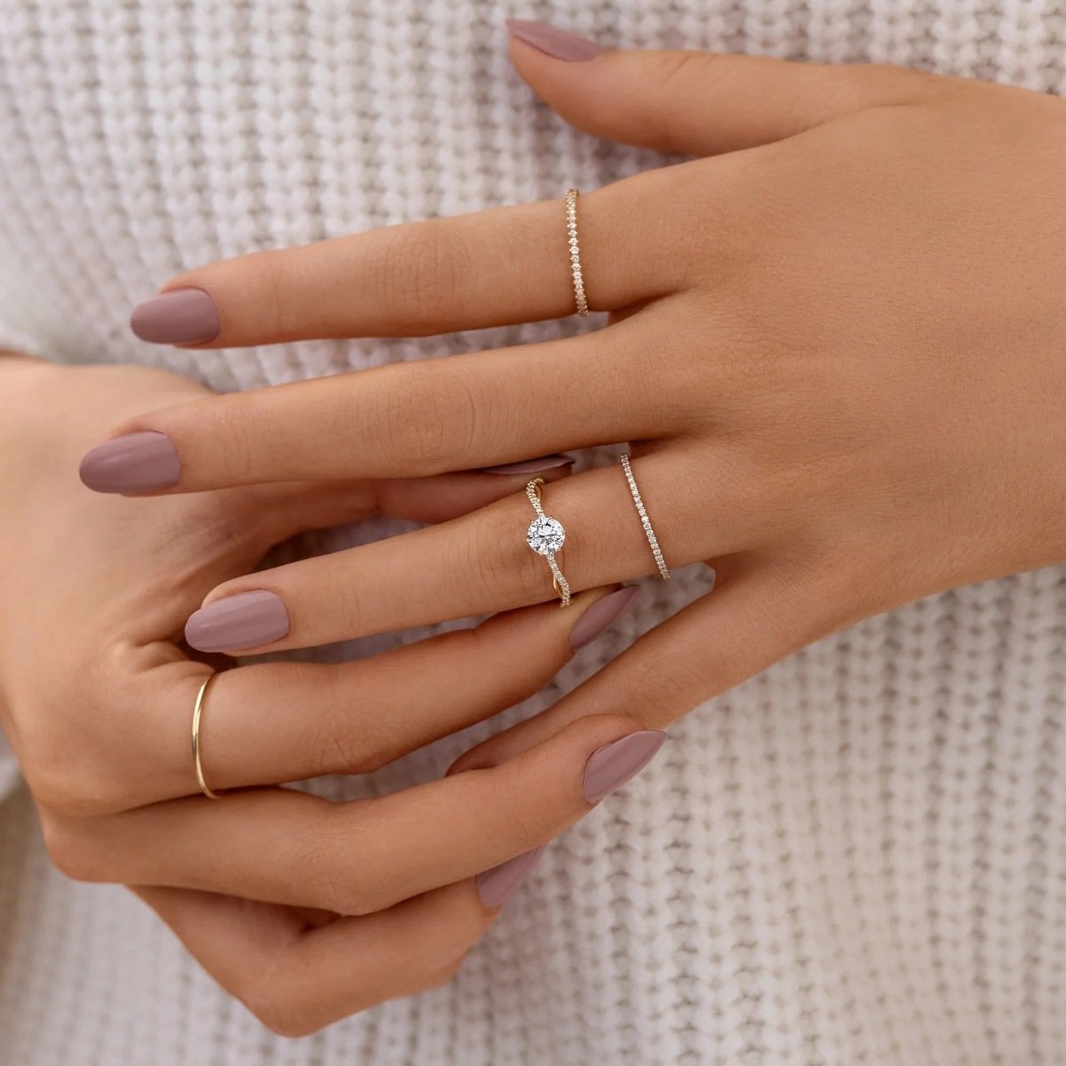 925 Sterling Silver Zircon Ring - Image 2